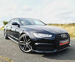 2015 2015 AUDI A6 2.0TDI S LINE BLACK EDITION ULTRA 190 BHP LEATHER INT NCT 9/23  A6