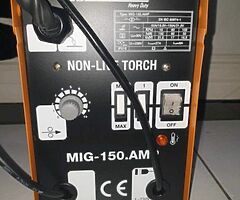 150 amp gasless mig welder free delivery - Image 3/10
