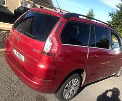 1.6 diesel Citroen c4 7 seats tax /08/22/ nct out