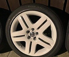 17" 5x100 Genuine longbeaches mk4 golf bora toledo etc - Image 6/10