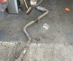 B7 a4 straight threw exhaust