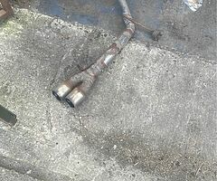 B7 a4 straight threw exhaust