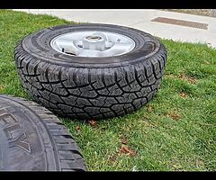 Navara/Pajero alloys new tyres - Image 4/6