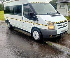 FORD TRANSIT MINIBUS 2008 2.4 TDCI DIESEL 6 SPPED GEARBOX PRICE DROP DUE TO TIME WASTERS - Image 10/10