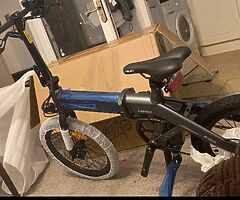 Electric foldable cycle