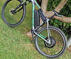 2 electric bikes were stolen from tallaght.