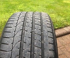 Pirelli pzero tyres 265/35/20