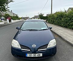 2007 Nissan Primera 1.6 Petrol NCT 01,23 Tax 10,22