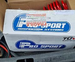 55 mm lowerings springs brand new