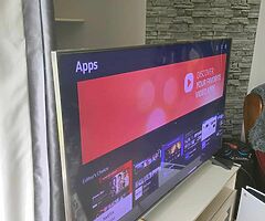 55inch 4k smart tv like new