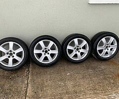 5x100 15 inch good tyres