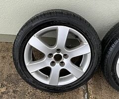 5x100 15 inch good tyres