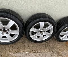5x100 15 inch good tyres - Image 6/6