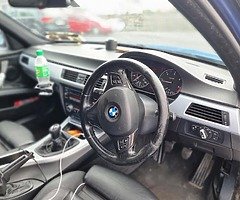2009 BMW 320D 2.0 DIESEL M-SPORT SPARKLE BLUE WRAP M3 EXHAUST - Image 4/9