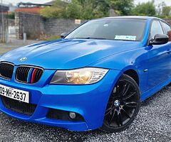 2009 BMW 320D 2.0 DIESEL M-SPORT SPARKLE BLUE WRAP M3 EXHAUST - Image 9/9