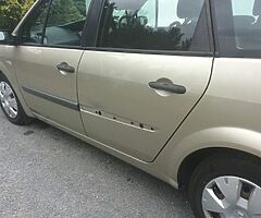 2008 RENAULT SCENIC  7 SEATER SHORT NCT AND TAX 1.6 PETROL - Image 5/10