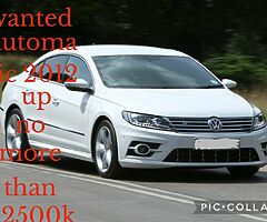 VW CC or Audio A5 automatic wanted