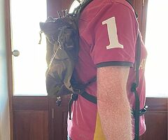 Rucksack / Daysack Defence Forces Rocket Pouches and yoke. - Image 3/6