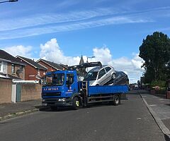 SCRAP CARS VANS JEEPS WANTED CASH PAID DVLNI PAPERWORK COMPLETED LETTER OF DISPOSAL GIVEN 