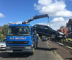 SCRAP CARS VANS JEEPS WANTED CASH PAID DVLNI PAPERWORK COMPLETED LETTER OF DISPOSAL GIVEN 