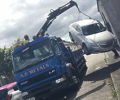 SCRAP CARS VANS JEEPS WANTED CASH PAID DVLNI PAPERWORK COMPLETED LETTER OF DISPOSAL GIVEN  - Image 8/10