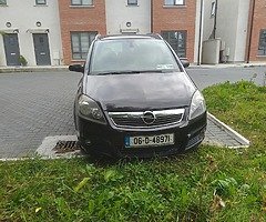 7 seater Opel zafria