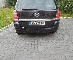 7 seater Opel zafria