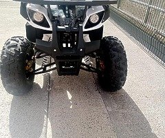 New 125 cc quad