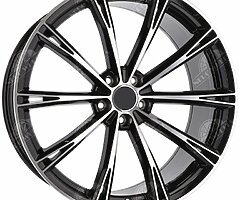 Audi ABT GR21 style alloy wheels - 5x112