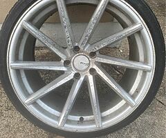 SINGLE! 19inch, 5x112,9.5 Directional wheel
