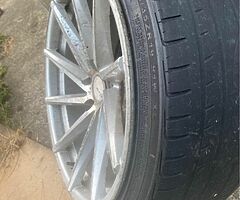SINGLE! 19inch, 5x112,9.5 Directional wheel - Image 3/3