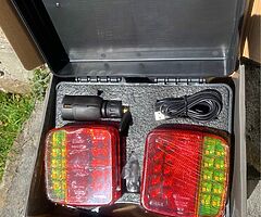 Led magnetic trailer lights wireless