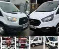 New Stock of Ford transit & custom
Vans for Breaking.

New & Used Parts available for trade 