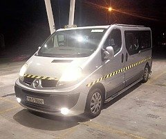 RENAULT TRAFFIC MINI BUS 2008 2.O DCI DIESEL 6 SPEED GEARBOX (9 SEATER) QUICK SALE NEEDED €3750 ONO - Image 8/10