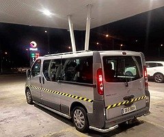 RENAULT TRAFFIC MINI BUS 2008 2.O DCI DIESEL 6 SPEED GEARBOX (9 SEATER) QUICK SALE NEEDED €3750 ONO - Image 9/10