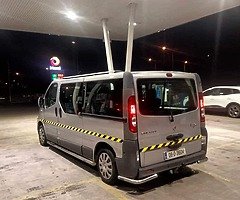 RENAULT TRAFFIC MINI BUS 2008 2.O DCI DIESEL 6 SPEED GEARBOX (9 SEATER) QUICK SALE NEEDED €3750 ONO - Image 10/10