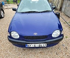 Toyota corolla 1.3petrol no nct or tax driving perfect only 60thousand miles on it
