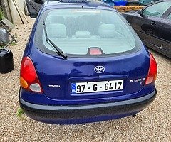 Toyota corolla 1.3petrol no nct or tax driving perfect only 60thousand miles on it