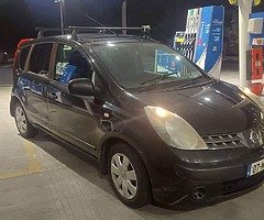NISSAN NOTE VAN 2007 1.4 DIESEL (HIGH SPEC MODEL) QUICK SALE €1150