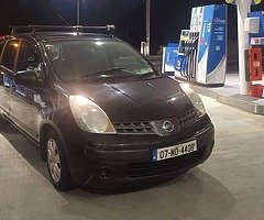 NISSAN NOTE VAN 2007 1.4 DIESEL (HIGH SPEC MODEL) QUICK SALE €1150