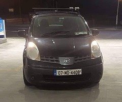 NISSAN NOTE VAN 2007 1.4 DIESEL (HIGH SPEC MODEL) QUICK SALE €1150 - Image 10/10