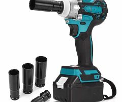 18V Impact Wrench (Works with Makita 18v Battery) - Image 7/10