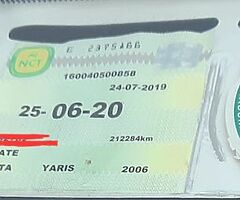 Toyota Yaris,1.0L, 2006