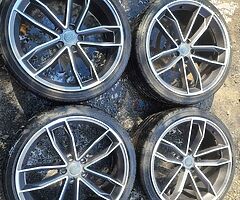 20" Audi Alloys with tyres - Image 5/9