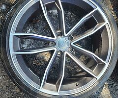 20" Audi Alloys with tyres