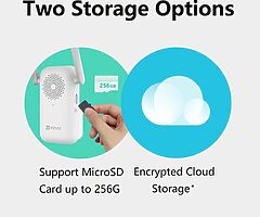 150€ 2K Video Doorbell Battery-Powered Wireless Kit with Chime, 2K Resolution, AI Human Detection