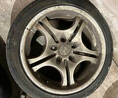 BMW e46 m sport wheels