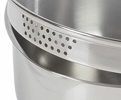 89€ Induction Frying Pan and Saucepan Set With Lids, Stay Cool Handles, Themocore Technology - Image 5/10