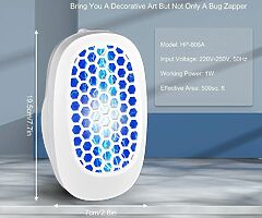 30€ Mosquito Killer Lamp Fly Killer Traps Safe and Non-toxic UV Insect Killer Lamp Fly