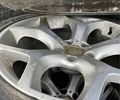 X5 BMW alloys 20 inche wheels staggered - Image 4/7